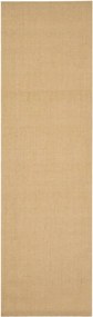 vidaXL Covor din sisal, natural, 100x350 cm