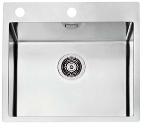 Chiuveta inox Alveus Pure 70 Satin 57x53 cm