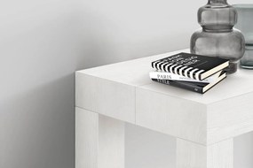 Consola extensibila tip masa ADELLE - ALB FRASIN - 300 cm/90 cm /76 cm - 12