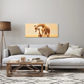 Tablou - Girafe (120x50 cm)