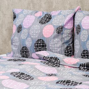 Lenjerie de pat bumbac creponat 4Home Pink illusion, 140 x 200 cm, 70 x 90 cm, 140 x 200 cm, 70 x 90 cm