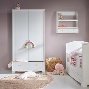 Dulap Royal alb cu 2 usi