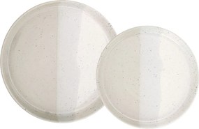 Set 2 Farfurii Artizan GRI Arhitect ( 1 Farfurie 25 cm 1 Farfurie 20 cm )