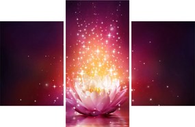 Tablou cu floare de lotus (90x60 cm)