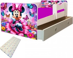 Junior Minnie cu saltea si sertar