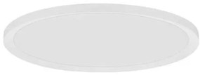 Plafoniera LED design slim ALMIRA alba D-40cm