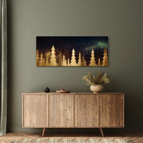 Tablou - Noapte de aur (120x50 cm)