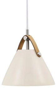 Pendul design nordic STRAP 16 sticla alba 2020013001 DFTP