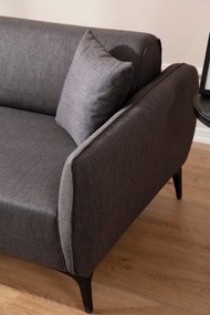 Canapea de colț Belissimo Left - Dark Grey