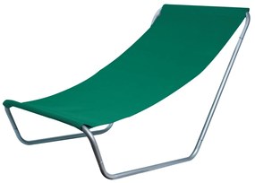 Sezlong pliabil de plaja SAND, verde