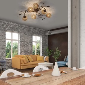 Paul Neuhaus 6398-48 - Lustră aplicată GRETA 6xG9/40W/230V