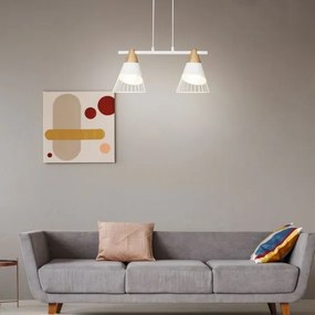 Rabalux 5666 - Lustră pe cablu ISAAC 2xE27/60W/230V