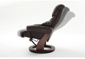 Fotoliu reglabil HABI, maro/nuc