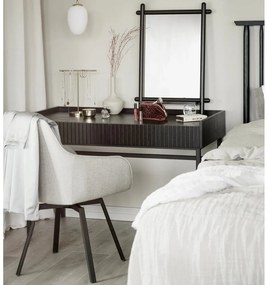 Birou cu blat cu aspect de lemn de stejar 120x61 cm Halifax - Rowico