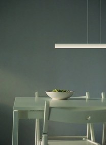 Lustra LED suspendata design liniar HANOK 38W 3000K alba