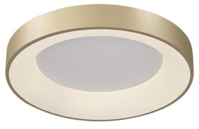 Plafoniera LED inteligenta design circular NISEKO II Gold 38cm