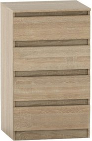 Comoda HANY NEW 014, stejar sonoma, PAL laminat, 60x49x95 cm