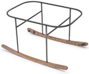 Pătuț balansoar bebeluș Kapato 2 (gri + negru) . 1093596