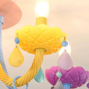 RAINBOW SHORT Lustra Living Lampă pentru copii by Anzazo