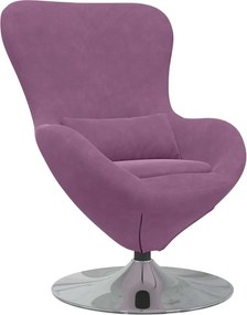 vidaXL Fotoliu ou Violet Catifea