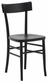 SCAUN LEMN - NEGRU