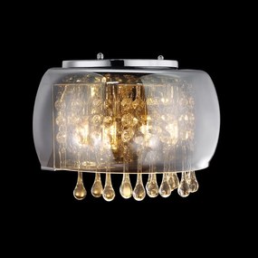 Aplica de perete design modern KALLA fumuriu 15809W GL
