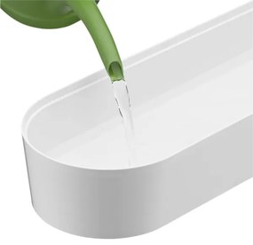 Ghiveci cu funcție de autoirigare WMF 3 buc. GOURMET alb/oțel inoxidabil