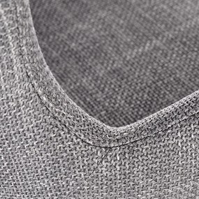 Scaun de bucaterie Kade, gri/negru