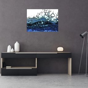 Tablou pe sticlă cu bule (70x50 cm)