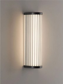 Aplica de perete LED baie IP44 VITREE negru