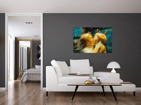 Tablou - Îngerii sărutăndu-se (90x60 cm)