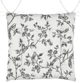 Perna de scaun cu efect de in, CLARINE, 38 x 38 cm