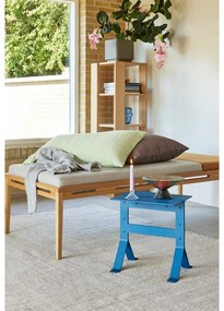 Bibliotecă în culoare naturală cu aspect de lemn de stejar 45x140x45 cm Merge – Hübsch