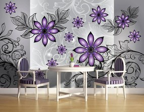 Fototapet - Flori (254x184 cm)