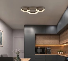 Globo 48048D2 - Plafonieră LED SYRAKUS 40W/230V 3000K 70x35 cm