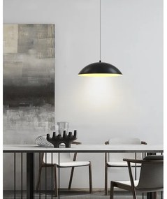 Lustră LED dimabilă pe cablu Wofi 6001-104 ROSCOFF LED/19W/230V negru/auriu