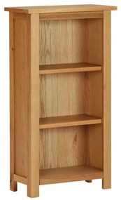 vidaXL Bibliotecă 45x22,5x82 cm, lemn masiv de stejar