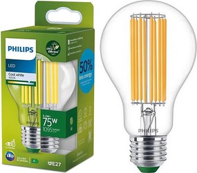 Bec cu filament LED Philips A60 E27/5,2W/230V 4000K
