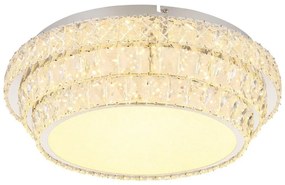 Lustra aplicata, Cristale K5, LED CCT, Telecomanda KLARA 50cm 68157-48 GL