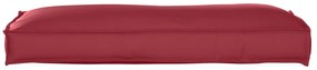 vidaXL Căciulă de Palet pentru Spătar Bordo 120 x 40 x 12 cm, din Material Oxford
