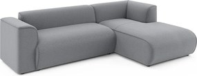 Colțar gri deschis (cu colț pe partea dreaptă/cu șezlong) Merid – Ropez