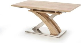 Masa extensibila SANDOR, stejar, 160/220x90x77 cm