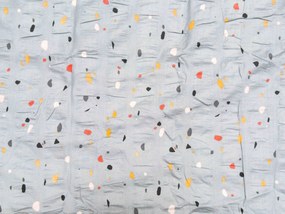 Lenjerie de pat din crepon pentru patut Renforce PINTURA gri Dimensiune lenjerie de pat: 45 x 65 cm | 90 x 140 cm