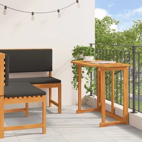vidaXL Set mobilier de grădină cu perne, 2 piese, lemn masiv de acacia