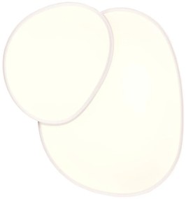 Plafonieră albă LED 63.5x77 cm Rise – Trio