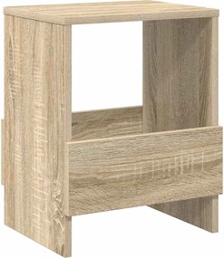 vidaXL Raft pentru reviste Stejar Sonoma 35 x 30 x 45 cm