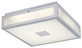 Plafoniera LED baie IP44 Zoya crom alb 40x40cm