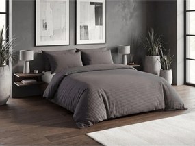 Lenjerie de pat creponata ALTERNA POLY gri Dimensiune lenjerie de pat: 2 buc 70 x 90 cm | 200 x 220 cm