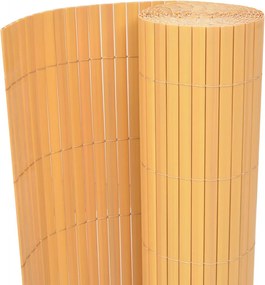 vidaXL Gard de Grădină Galben 150 x 500 cm PVC