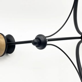 Lustră pe lanț Brilagi COTTAGE 3xG9/40W/230V fag/alb